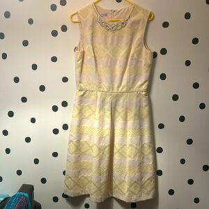 ‼️SALE‼️Gorgeous Maggy London pearl collar party dress EUC